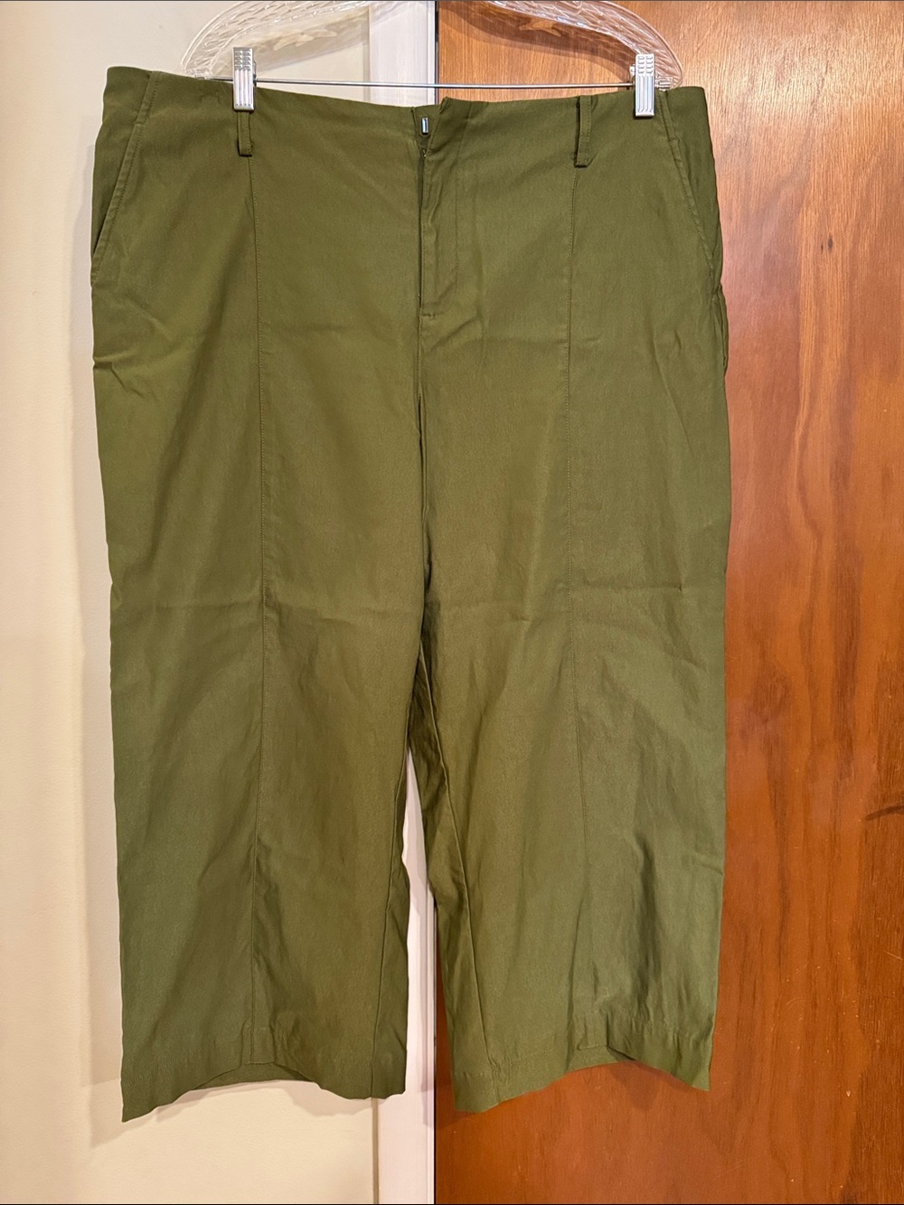 Joan Rivers WideLeg Cropped Pants